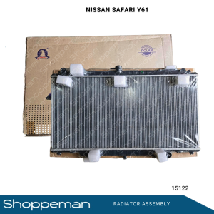 15122 NISSAN PATROL SAFARI Y61 RADIATOR ASSEMBLY A/T 450x908x32mm PA32 2ROWS 21460-VB000