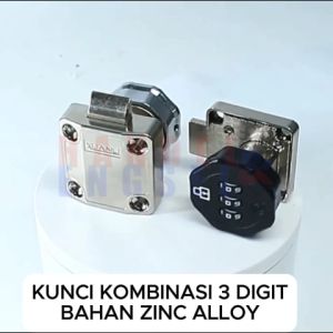 Kunci Kombinasi 3 Digit 138 22 Kotak Surat Furniture Lemari Hardware Password Kombinasi