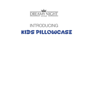 Dreamynight Home Kids Pillowcase - 800 Thread Count Soft & Durable Cute Design 50cm x 40cm (2pcs)