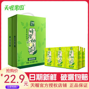 Tenwow Honey Citron Tea 250 Mlx16 Box Fruit Flavor Water Red Grapefruit Tea Apple Peach Fruit Flavor Tea Beverage