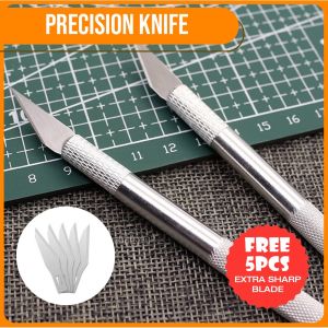 Cozyrooms Precision Knife Craft Cutter With Free 5 Extra Sharp Blade
