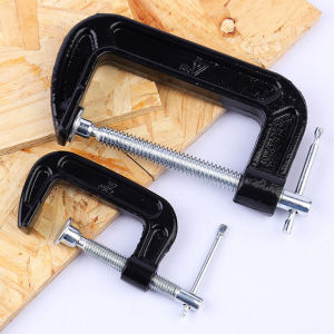 Wisell ที่จับชิ้นงานตัวซี ซีแคลมป์ 2-6 นิ้ว ปากกาตัวซี ปากกาจับชิ้นงาน ตัวซี C-Clamp