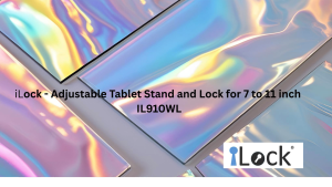 iLock Adjustable Tablet Stand and Lock for 7 - 11 inch