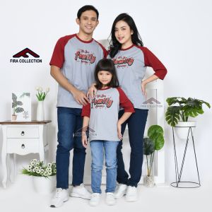 kaos couple keluarga we Are family
