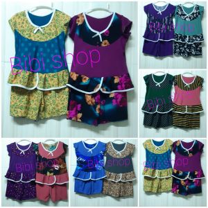 💥 Sale 5 BỘ quần áo  SẪM Quần đùi KẾT NÚT VẢI SIÊU YÊU BÉ GÁI 6- 10KG.bộ Đồ sẩm bé gái đồ kiểu Trung Hoa Đồ bộ kiểu Tàu kiểu Tiều đồ bộ sơ sinh