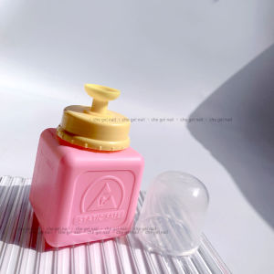 Manicure Implement Pump Bottle Net Red Horse Caron Candy Color Thick Cute Cleaning Liquid Toner Subpackaging Air Pressure Bottle