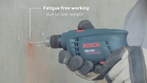 BANSOON BOSCH GSB 10 RE IMPACT DRILL 500W. Light weight Home and DIY drill. c/w 100pcs accessories