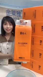 Luckin Mall Cheerful Facial Tissue Soft Pack Baby Tissue Paper 4-ply Thickening