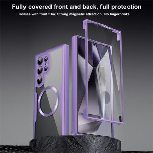 Luxury 360° Full Body Cover Phone Case for Samsung Galaxy