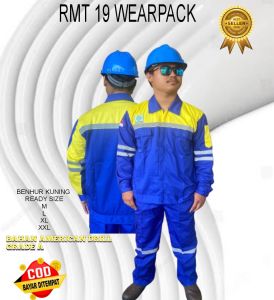 BAJU WEARPACK SAFETY K3 SETELAN BAJU KERJA LAPANGANPROYEKAPD