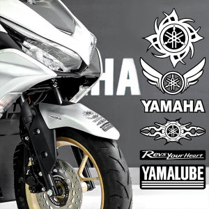 Cho YAMAHA xmax 300 nmax 125 NVX Mio Fino aerox 155 MT-03 MT-07 xe máy Scooter trang trí thân xe logo nhãn dán biểu tượng phản quang Đề-can chống thấm nước Phụ kiện xe máy