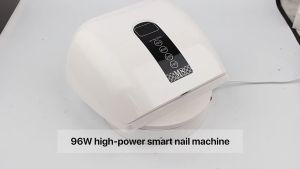 foreverlily Gel Nail Dryer Fast Drying Gel Nail Equipment UV Nail Lamp High Power 96W