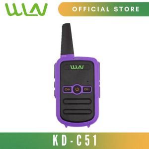 WLN KD-C51 5W 16 Channel UHF 400-470MHz Two-Way Walkie Talkie Radio