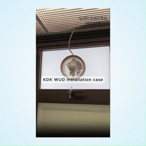 Goldberg Home KDK 15/20 WUD Exhaust Fan Ventilating Fan - Glass Installation Included | Customized Sizing and Easy Installation