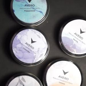 Deodorant Balm Avero Solid Natural Deodoran Balm Ketiak BPOM Tanpa Alkohol Alumunium & Pengawet - 30 g