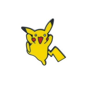 Bandai | Hoạt Hình Pikachu Anime Thổ Cẩm Men Pin Huy Hiệu Kim Loại Cầu Vồng Thiết Kế Bóng Bay Phụ Kiện Dễ Thương Cho Ba Lô Quần Áo Quà Tặng Cho Mọi Lứa Tuổi