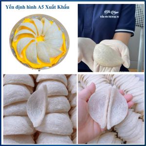 Tổ Yến A5 Xuất Khẩu DEWIS NEST Yến sạch lông Nguyên Chất Sấy Lạnh Không Đường. Hàng Cao Cấp Đặc Biệt
