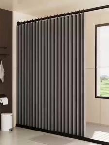 Rèm Tắm Từ Tính Chống Thấm Nước Chống Mốc Gấp Gọn Vách Ngăn Phòng Tắm Thân Thiện Với Môi Trường Rèm Tắm Vải Tháo Rời Để Phân Chia Khu Vực Ướt/khô