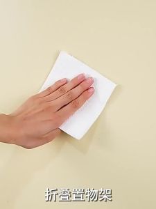Foldable Wall-mounted Shelf Saving Space Foldable Storage Rack Punch-Free Phone Holder Wifi Router Storage Bathroom Organizer