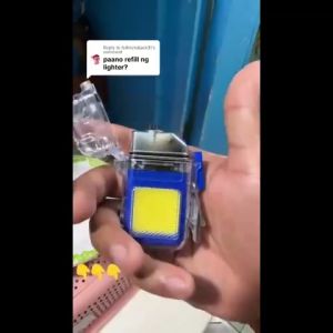 Double ARC Multifunctional Flashlight & Portable Camping Lighter: Ultimate Outdoor Gear