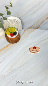 [Isi5] Alas Plastik Coklat Uk 8 10 14 18 cm BULAT BUNDAR / Tatakan Kue Tart Plastik Kembang Coklat / Cake Board Bulat Plastik Coklat / Alas Kue Tart Puding Plastik Bundar Bulat Coklat