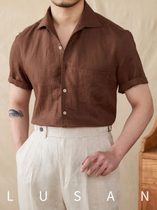 Summer Light Linen Breathable Shirt