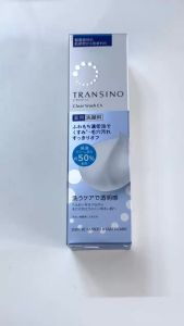 Sữa rửa mặt TRANSINO CLEAR WASH dưỡng ẩm se khít lỗ chân lông (Hộp 100G) - Nhập Khẩu Chính Hãng Của Nhật Bản