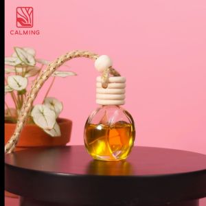 Lọ Tinh Dầu Treo Xe Ô Tô Hình Đồng Tiền Nguyên Chất Thơm Phòng Khuếch Tán Khử Mùi Đuổi Muỗi - Oils Calming