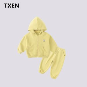 Cartoon Sports Outfit Autumn Style Two-Piece Set next VRT Kids Clothes for Boys And Girls Baby Coats And Girls Pants