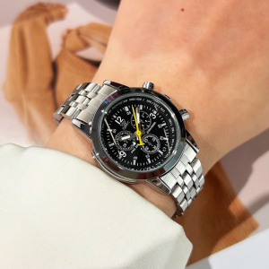 OPK Jam Tangan Cewek Dewasa 2025 Anti Air Original Stainless Steel Terbaru Busana Multifungsi Luminous Analog Jam Tangan Wanita Korea