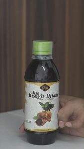 Jus Kunyit Hitam by QASH Merawat sembelit dan buasir