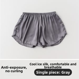 Summer Anti Peep Hem Non Rolling Loose Home Wear Safety Shorts