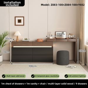 Modern Simple New Makeup Table