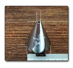 Nozzle Wilton สำหรับตกแต่งเค้ก ใบไม้ ใบ 352 349 366 ของใช้ในครัว เตาอบ DIY อุปกรณ์ตกแต่งเค้ก ไม้กางเขน ไม้กางเขน