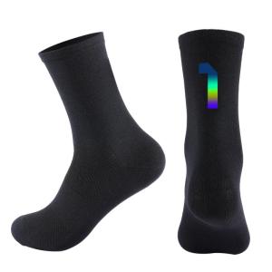 West Biking | Digital Color Reflective Breathable Quick-Dry Cycling Socks