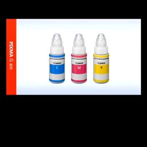 Canon Original G-Series Refill Ink GI-790 / 790 / GI790 (Black / Cyan / Magenta / Yellow) 1 Set - for G1000 / G1010 / G2000 / G2010 / G3000 / G3010 / G4000 / G4010 Printer