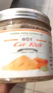 Bột cà rốt nguyên chất hảo hạng loại 1