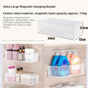 QIMAHUANGZI | Magnetic Refrigerator and Washing Machine Organizer