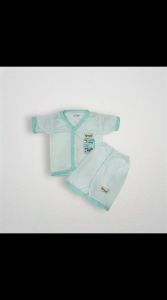 SETELAN PIYAMA PENDEK POLOS BAYI NEW BORN 0-6 BULAN / SETELAN LIONEL PIYAMA PENDEK