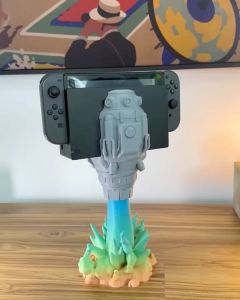 SLYCELAB Rocket Dock For Nintendo Switch OLED / Classic Functional Desk Decor