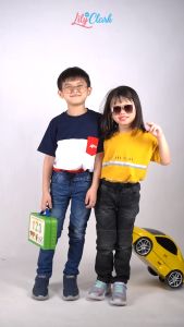 Lily And Clark Celana jeans RIPPED Stylish Anak Laki-Laki Terbaru OOTD Keren JS02