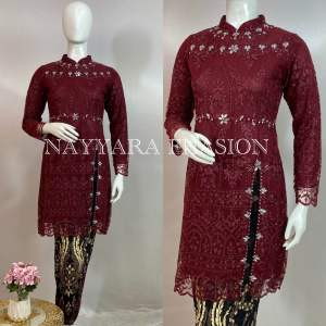 Kebaya Felicia Kurung Melayu Malaysia / Kebaya Full payet / Kebaya Modern / Tille Ethnic Non Gliter / Kebaya Kekinian