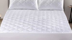 5 Star Hotel Egyptian Cotton Sleep Safely Fitted Mattress Protector with 6-In-1 Protection