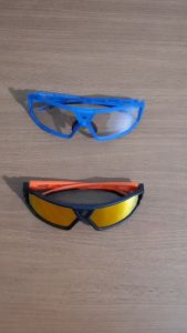 Kacamata Sepeda ROCKBROS SP214 Biru Sungles Cycling Polarized Lens Kaca Mata Gowes Full Frame