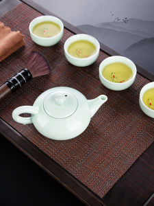 GIANXI | Bamboo Water-resistant Tea Mat Accessories Tea Residue Filter