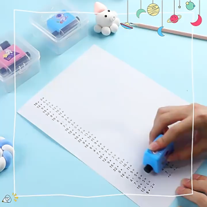 Math Roller Stamps for Kids Teaching Practice Math Stamp Student Digital Practice Stamp with Ink