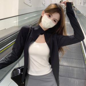 SUHUIQIAN | Sun Protection Clothing Anti-UV Slim Waist Cool Sense Thin