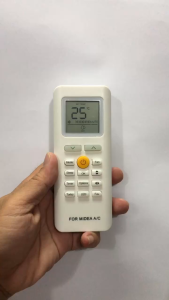 Remote Dùng Cho Máy Lạnh Midea Điều Khiển Điều Hòa Type: RG70E1/BREF Dòng MSMAIII_CRDN1 Kèm Pin AAA