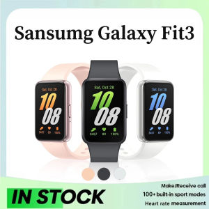 [100%ORI] Official Samsung Galaxy FIT 3 Black/Pink Smartband Comfortable All-Day Wearing Advanced Sleep Health Management Up to Two-Week Battery Life Smartwatch-like Display GPS NFC Tekanan Darah dan Ganti Wallpaper Android Rekomendasi Murah