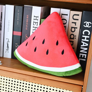 other | Lifelike Cute Watermelon Plush Toys Doll Stuffed Plant Cushions Kawaii Cartoon Fruits Pillow Soft Toy for Children Birthday Gift